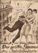 709: Der größte Gauner des Jahrhunderts ( Jimmy, der Schwerverbrecher ) ( Max Obal ) Luciano Albertini, Gritta Ley, Hans Albers, Vivian Gibson, Fritz Greiner, Hugo Fischer Köppe, Hans Mierendorff, Lydia Potechina
