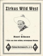 Zirkus Wild West ( Herbert Blache ) Hoot Gibson, Virginia Brown-Faire, Inez Sesburg, Jim Corby