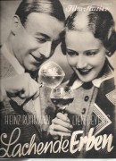 1937: Lachende Erben (Max Ophüls) Heinz Rühmann, Lien Deyers,