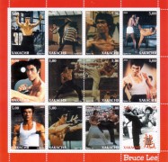 Xakacnr 2000:  Bruce Lee   Riesen Block  Postfrisch  **