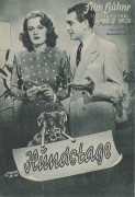 28: Hundstage ( Geza von Cziffra ) Maria Holst, Olly Holzmann, Wolf Albach Rhetty, Grete Weiser  ( Notausgabe ! )