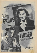 62: Der grüne Finger ( Send for Paul Temple ) ( Francis Durbridge ) Anthony Hulme, Joe Shelton, Tamara Desni, Jack Raine, Beatrice Varley, Hylton Allen,