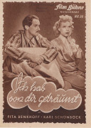 36: Ich hab von Dir geträumt ( Wolfgang Staudte ) Fita Benkhoff, Karl Schönböck, Elsa von Möllendorf, Charlott Daudert, Bruno Hübner, Annemarie Holtz, Hubert von Mayerink ( Notausgabe ! )