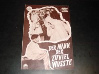 Mann der zuviel wusste ( Alfred Hitchcock ) James Stewart, Doris Day, Brenda DeBanzie, Bernhard Miles, Daniel Gelin, 