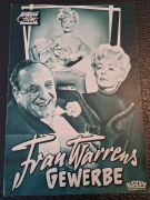 Frau Warrens Gewerbe (Akos von Rathony) Lilli Palmer, O. E. Hasse, Johanna Matz, Helmut Lohner, Rudolf Vogel, E. F. Fürbringer, Elisabeth Flickenschildt, Erni Mangold, Marlene Riphahn, Christiane Nielsen,