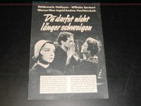 Du darfst nicht länger schweigen,  Heidemarie Hatheyer,
