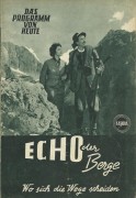 315: Echo der Berge ( Wo sich die Wege scheiden ) ( grün )  Anita Gutwell, Rudolf Lenz, Karl Ehmann, Erik Frey, Erni Mangold, Lotte Ledl, 