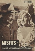 2268: Misfits - nicht gesellschaftsfähig (The Misfits) (John Huston) Marilyn Monroe, Clark Gable, Montgomery Clift, Thelma Ritter, Eli Wallach, Eli Wallach, James Barton, Estelle Winwood, Kevin McCarthy, Dennis Shaw, Philip Mitchell