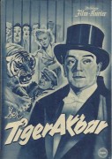 1015: Der Tiger Akbar ( Zirkus )  Harry Piel,  Friedl Hart, Hilde Hildebrandt, Leopold von Ledebur,
