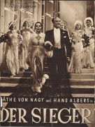 1754: Der Sieger ( Hans Hinrich und Paul Martin ) Hans Albers, Käthe von Nagy, Julius Falkenstein, Hans Brausewetter, Frieda Richard, Max Gülstorff, Ida Wüst, Adele Sandrock, Domgraf Faßbaender, Alfred Beierle, Eugen Burg, Hans Deppe, Arthur Mainzer, Arth