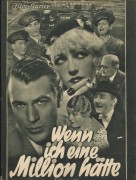 2015: Wenn ich eine Million hätte ( Ernst Lubitsch, Norman Taurog, Stephen Roberts, Norman McLeod, James Cruze, William A. Seiter, H. Bruce Humberstone ) Gary Cooper, George Raft, Richard Bennett, Frances Dee, Alison Skipworth, Mary Boland, May Robson, Wy