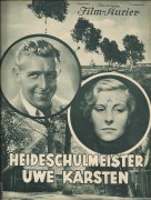 2056: Heideschulmeister Uwe Karsten ( Carl Heinz Wolff ) Marianne Hoppe, Hans Schlenck, Heinrich Heilinger, Günther Ballier, Walter Steinbeck, Eberhard Leithoff, Jeanette Bethge, Brigitte Horney, Ernst Behmer, Olga Tschechowa, Carl Auen, Paul Henckels, Ma