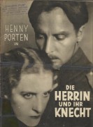 1327: Die Herrin und ihr Knecht ( Richard Oswald ) Henny Porten, Mary Kid, Fritz Kampers, Igo Sym, Alexander Wyruboff, Alexander Sascha, Bruno Ziener, Renée Stobrawa, Gustl Stark Gstettenbauer