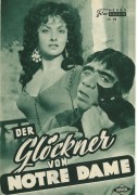 218: Der Glöckner von Notre Dame (Notre dame de Paris) (Viktor Hugo) Gina Lollobrigida, Anthony Quinn, jean Daneet, Alain Cuny, Maurice Sarfati, Philippe Clay, Robert Hirsch, Daniéle Dumont, Roger Blin, Marianne Oswald, Pierre Pieral, Jean Tissier,