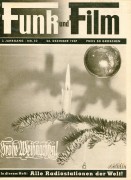 Funk und Film 1947/52: Frohe Weihnachten Cover Rückseite: Judy Garland mit Berichten: Donna Reed, Tristan Bernard, Ernst Deutsch, Gunther Philipp, 