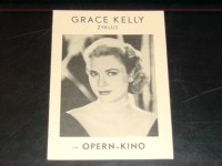 Grace Kelly Zyklus im Opern Kino  ( Werbeprospekt  4 Seiten )