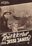 2156: Rückkehr von Jesse James? ( Arthur David Hilton ) John Ireland, Ann Dvorak, Henry Hull, Hugh O Brian, Reed Hadley, Clifton Young, Margia Dean, Sid Melton, Tom Noonan, Victor Kilian, Byron Foulger, Paul Maxey, Sam Flint, Robin Short, Barbara Woodell