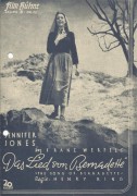 23: Das Lied von Bernadette ( Franz Werfel ) Jennifer Jones, William Eythe, Charles Bickford, Vincent Price, Lee J. Cobb, Gladys Cooper, Anne Revere, Roman Bohnen, Marie Anderson, Patricia Morison, Aubrey Mather, Charles Dingle, Edith Barrett, Sig Ruman,