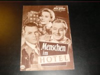 4929: Menschen im Hotel, O. W. Fischer, Michele Morgan, Heinz Rühmann, Sonja Ziemann, Gert Fröbe, Dorothea Wieck, Siegfried Schürenberg,