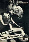 8013: Die Artisten in der Zirkuskuppel: ratlos ( Alexander Kluge ) Hannelore Hoger, Siegfried Graue, Alfred Edel, Klaus Schwarzkopf, Eva Oertel,