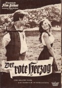 5795: Der rote Herzog ( Robert S. Baker und Monty Berman ) Kai Fischer, Keith Michell, Adrienne Corri, Peter Arne, David Lodge, Bill Owen, Peter Cushing, Andrew Faulds, Jean Lodge, Martin Stephens, Rupert Osborne, Francis Matthews, Desmond Walter Ellis, D