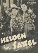 653: Helden im Sattel ( ride´ em cowboy ) ( Arthur Lubin ) Budd Abbott, Lou Castello, Dick Foran, Anne Gwynne, Johnny Mack Brown, Judd Mc Michael, Ted Mc Michael, Joe Mc Michael, Mary Lou Cook, Ella Fitzgerald, Samuel S. Hinds, Douglass Dumbrille, Morris
