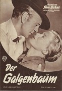 4986: Der Galgenbaum ( Delmer Daves ) Gary Cooper, Maria Schell, Karl Malden, George C. Scott, Karl Swenson, Virginia Gregg, John Dierkes, King Donovan, Ben Piazza