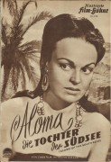 918: Aloma die Tochter der Südsee ( Alfred Santell ) Dorothy Lamour, Jo Hall, Lynne Overman, Philip Reed, Katherine DeMille, Fritz Leiber, Dona Drake, Esther Dale, Pedro de Cordoba, John Barklay