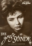3992: Die große Sünde ( Sergio Corbucci ) Massimo Serato, Sonja Ziemann, Arnoldo Foa, Piero Lulli, Anna Maria Ferrero, Andrea Checchi, Fedele Gentile, Nuccia d´Alma Fedele, Barbara Schelley