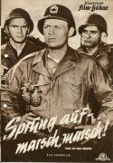 3111: Sprung aufmarsch, marsch! ( Richard Brooks ) Richard Widmark, Karl Malden, Elaine Stewart, Russ Tamblyn, Carleton Carpenter, Steve Forrest, Jerome Courtland, William Hairston, Robert Arthur, Maurice Jara, Chris Warfield, Bert Freed