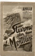 IFK: Nr: 154 : Stürme über dem Mont Blanc ( Apollo Premieren Ausgabe ) Leni Riefenstahl