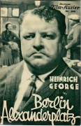 IFK: Nr: 298 : Berlin Alexanderplatz ( Alfred Döblin ) Heinrich George, Maria Bard, Margarete Schlegel, Bernhard Minetti, Gerhard Bienert, Albert Florath, Paul Westermeier, Käthe Haak, Julius Falkenstein, Paul Kemp, Heinrich Gretler, Willy Schur,