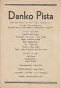 136: Danko Pista ( Alexander Nagymihaly )  Paul Javor,  Elisabeth Simor,  Margit Lukacs ( Notausgabe ! )