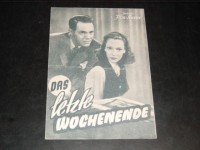 1448: Das letzte Wochenende  ( Agatha Christie )  ( Rene Clair )