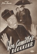 1665: Don Camillos Rückkehr,  Fernandel,  Gino Cervi ( Die seltene braune Ausgabe ! )