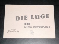 216: Lüge der Nina Petrowna, Isa Miranda, Ferdinand Cravey,