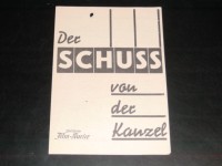 226: Der Schuss von der Kanzel,  Adolf Manz,  Irene Naef,