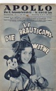 IFK: Nr: 232 : Die Bräutigams Witwe ( Premieren Ausgabe ) ( Richard Eichberg ) Martha Eggerth, Georg Alexander, Fritz Kampers, Hans Schaufuß, Albert Paulig, 