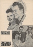 438: Lassies Sieg,  Donald Crisp,  Geraldine Brooks,  Alan Webb ( Schrift Variante 1 )