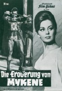 7026: Die Eroberung von Mykene ( Giorgio Ferroni ) Gordon Scott, Alessandra Panaro, Rosalba Neri, Arturo Dominici, Nerio Bernardi, Mario Novelli, Michel Lemoine