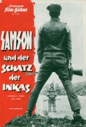 7275: Samson und der Schatz der Inkas ( Piero Pierotti ) Alan Steel, Toni Sailer, Wolfgang Lukschy, Brigitte Heiberg, Harry Riebauer, Anna Maria Polani, Mario Petri, Pierre Cressoy, Dada Gallotti