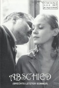 567: Abschied ( Brechts letzter Sommer ) ( Jan Schütte ) Josef Bierbichler, Monica Bleibtreu, Elfriede Irrall, Margit Rogall, Jeannette Hain, Samuel Fintzi, Rena Zednikowa,Birgitt Minichmayr, Tilman Günther, Paul Herwig, Claudius Freyer