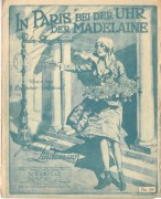 In Paris bei der Uhr der Madelaine ( Alfred Grünwald )