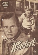 Warlock  ( Edward Dmytryk )   Richard Widmark, Henry Fonda, Anthony Quinn, Dorothy Malone, Dolores Michaels, Wallace Ford, Tom Drake, Richard Arlen, De Forest Kelley, Regis Toomey, Vaughan Taylor, Don Beddone, Whit Bissell, Bralett Robinson, J. Anthony Hu