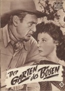 Der Garten des Bösen ( Henry Hathaway ) Gary Cooper, Susan Hayward, Richard Widmark, Hugh Marlowe, Cameron Mitchell, Rita Moreno, Victor Manuel Mendoza, Fernando Wagner, Arturo Soto Rangel