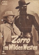 Zorro im wilden Westen ( Ghost of Zorro ) ( Fred C. Brannon ) Clayton Moore, Panela Blake, Roy Barcroft, George J. Lewis, Eugen Roth, John Crawford, I. Stanford Jolley, Steve Clark, Steve Darrell, Dale van Sickel, Tom Steele, Alex Montoya, Marshall Reed,