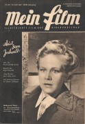 Mein Film 1947/29: Hildegard Knef Cover, Rückseite: Szöke Szakall mit Berichten: Inge Konradi, Die Mörder sind unter uns, Olga Togni, Hörbiger, Filmküsse,