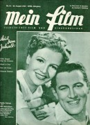 Mein Film 1948/34: Phyllis Calvert und John McCullum Cover, mit Berichten: Curd Jürgens, Hanns Dressler, Käthe Drorsch, Johannes Heesters, Wallace Beery,