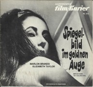 215: Spiegelbild im goldenen Auge, Marlon Brando, Elisabeth Taylor, Brian Keith, Julie Harris, Robert Forster,
