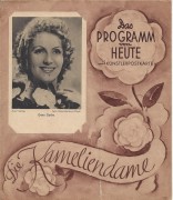 1186: Die Kameliendame ( Alexander Dumas ) Greta Garbo, Robert Taylor, Lionel Barrymore, 